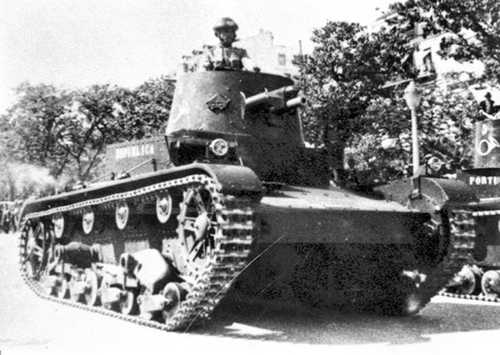 Vickers 6-Ton in Portugal.