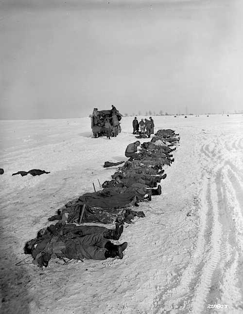 KIA near Bastogne