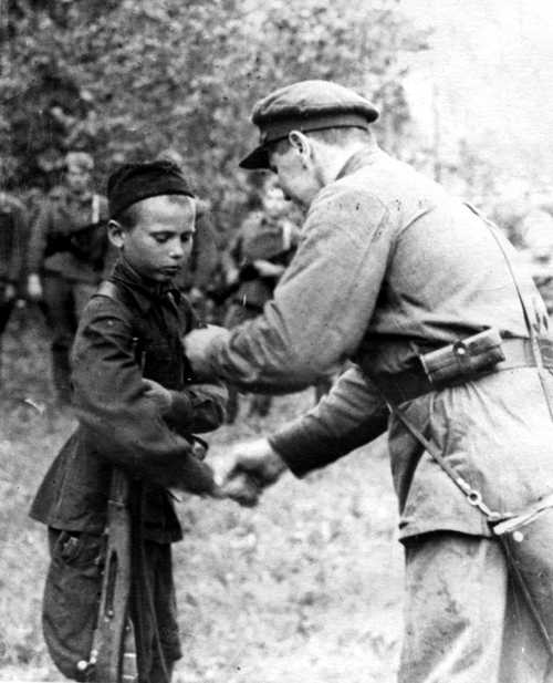 Young soldier