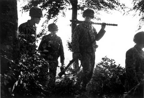 Advancing towards St. Lo