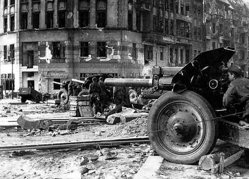 Soviet artillery
