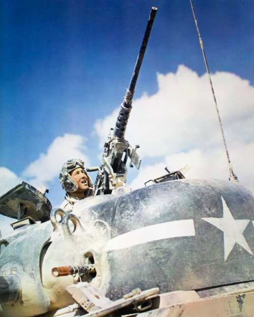 Tank Gunner with 50cal