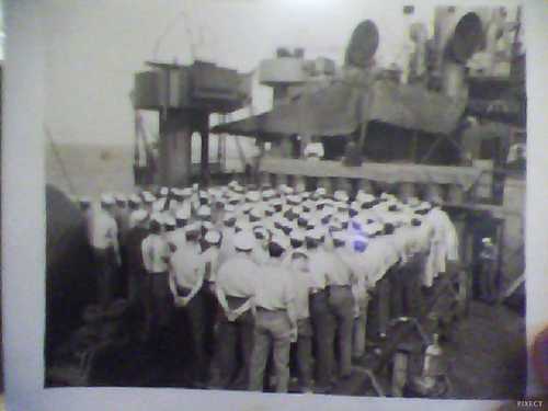 Okinawa Sept 1945 USS MINTAKA AK 94 