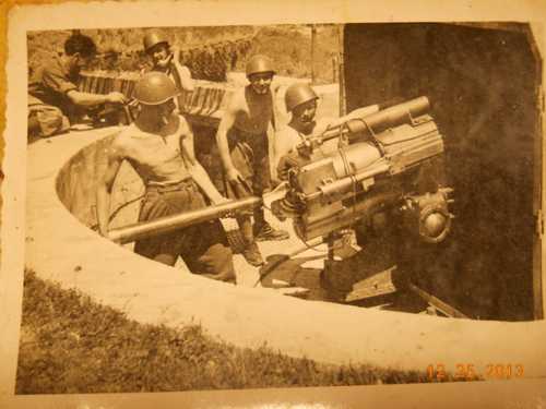 ITALIAN ARTILLERY french coast