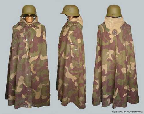 Hungarian military raincoat