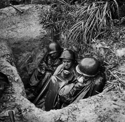 Okinawa foxhole