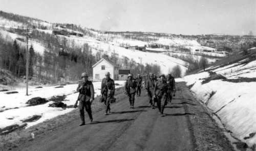 Gebirgsjäger in Norway