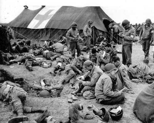 Somewhere behind Utah Beach