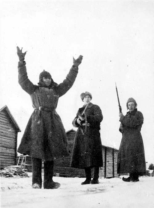 Hands raised
