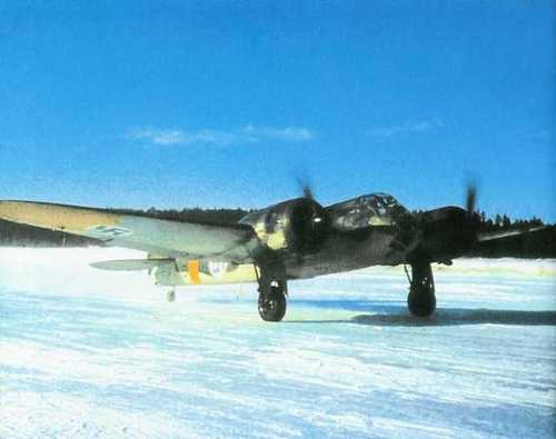 Blenheim on runway