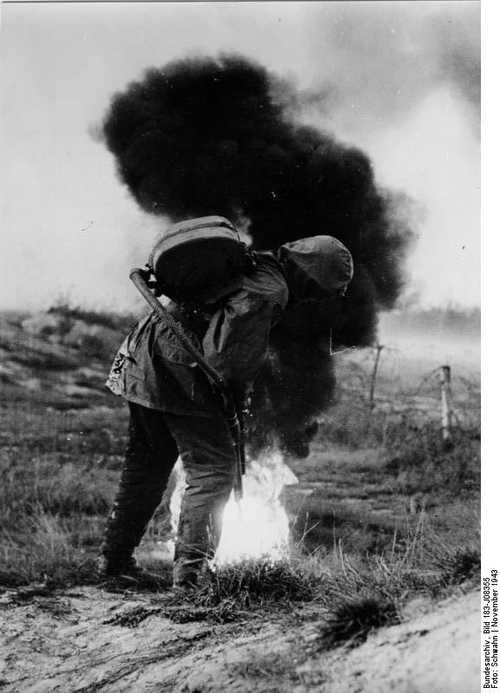 Flamethrower Training
