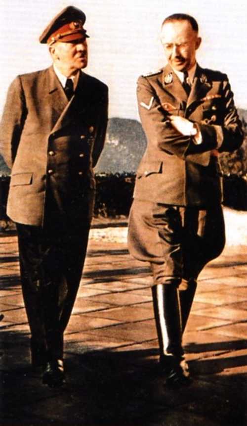 Hitler and Himmler, 1944