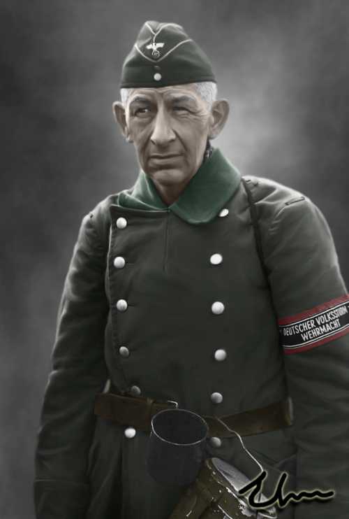 Volkssturm Soldier