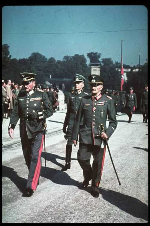 Col. General vonSchoberth's funeral