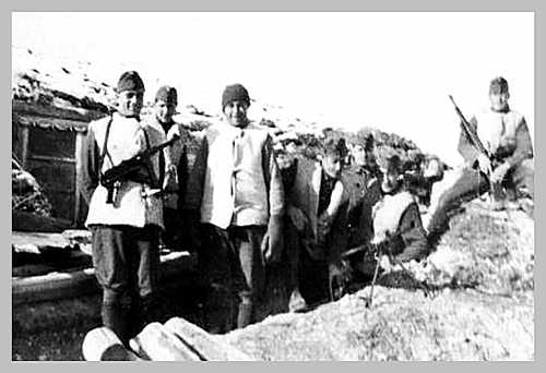 Dug in Honveds at the Don, 1942
