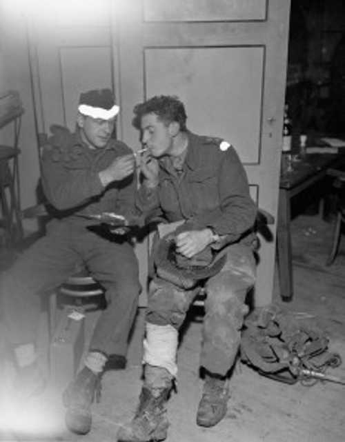 Wounded Canadians await treatment