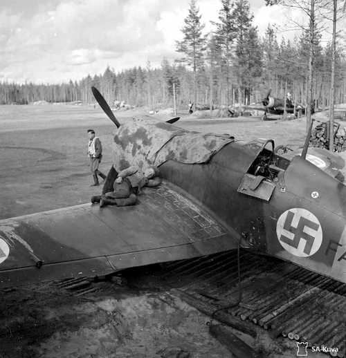 An airfield in SW Finland