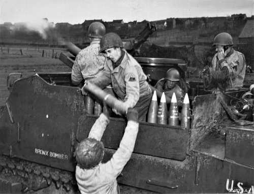 Firing smoke spotter shells