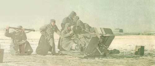 20mm Flak ground action