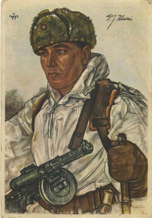 Finnish Troop Leader w/ Suomi M31- 1942