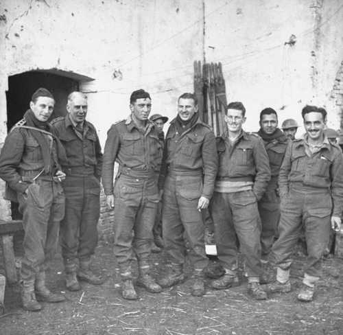 British 8th Army officers