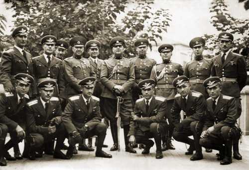 Bulgarian pilots WWII