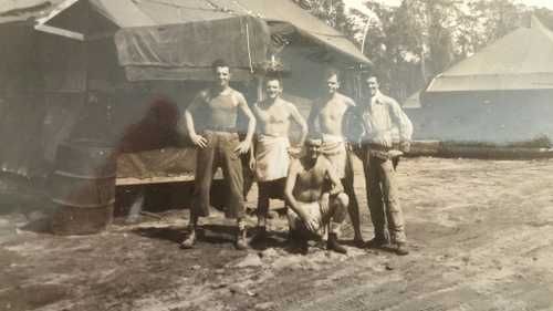 Showers on Bougainville