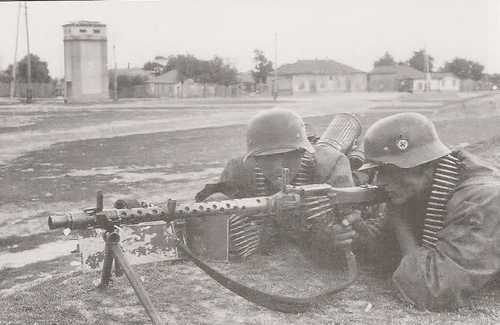 Swastika on helmet