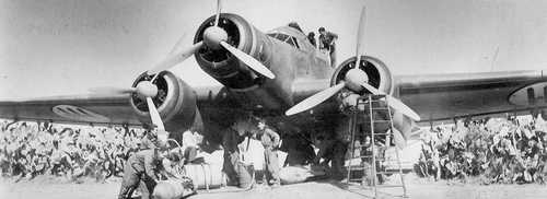 Loading the bombs