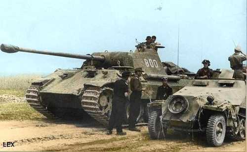 Wiking Division near Warsaw, August 1944