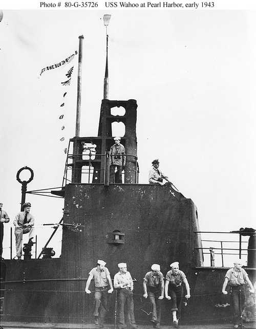 USS Wahoo (SS-238) at Pearl Harbor