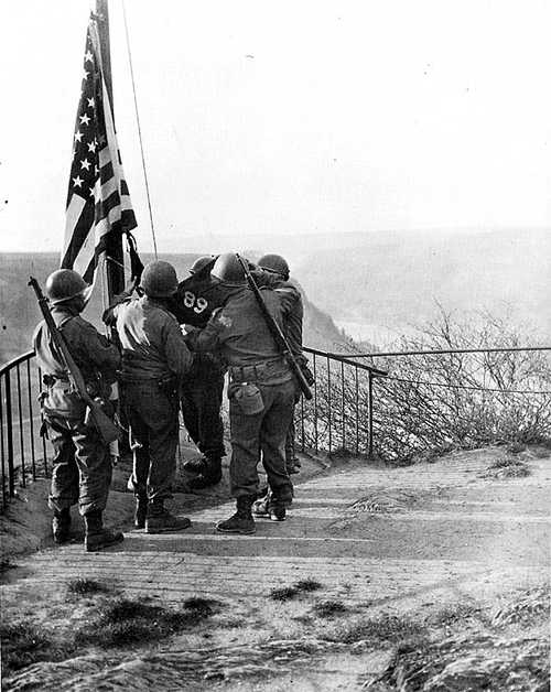 Flag raising