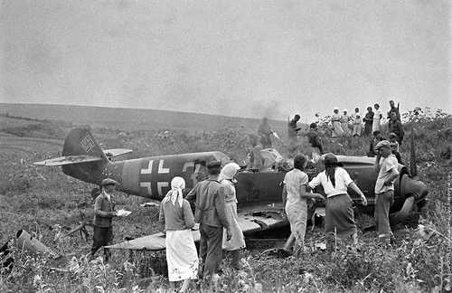 Downed fighter
