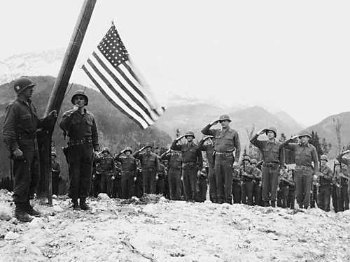 Flag over Hitler's Berghof