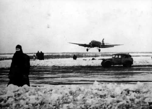 Landing in Russia
