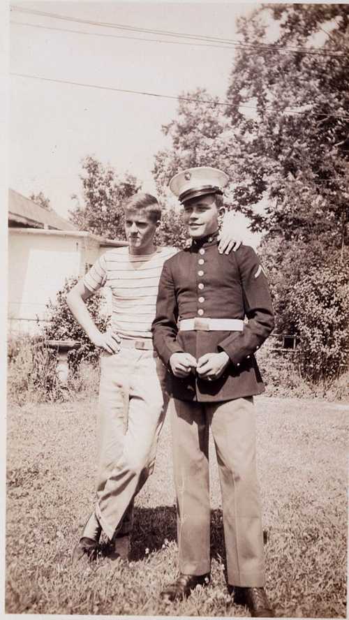 Sidney Phillips and Eugene Sledge