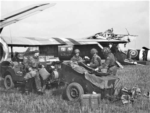 Jeep from a Horsa glider