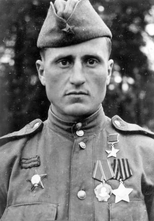 Hero of the Soviet Union Nikolai Shokhin 