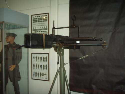 Anti- aircraft gun.
