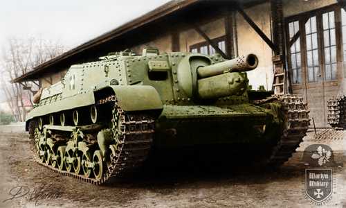 Hungarian 43M Zrinyi II Assault Gun