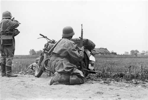 Observing enemy activity