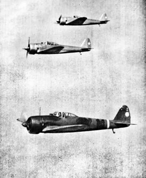 Ki 43 Fighters in Burma