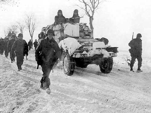 Wintery advance