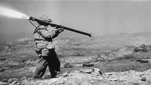 U.S. Marine in Iwo Jima
