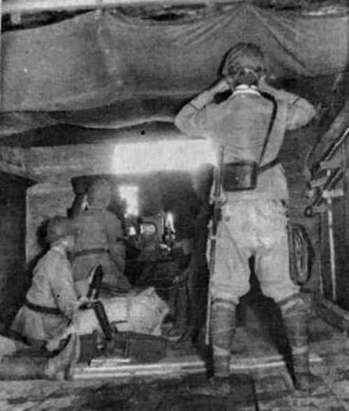 Artillery in Okinawa 1945