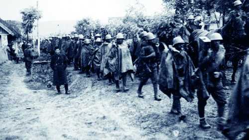 Romanian Infantry on the front