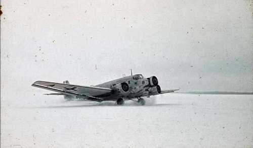 Workhorse in the snow ...