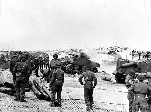 Activity on Juno Beach