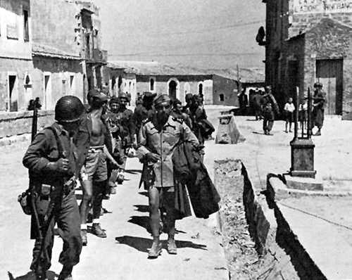 Captured in Sicily