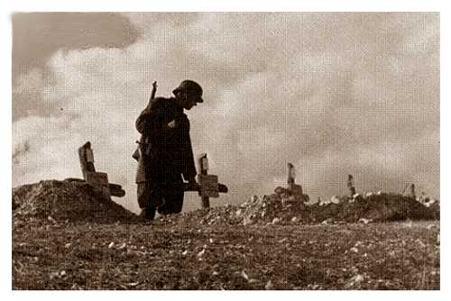 Visit to Fallen Hungarian Soldiers, 1942